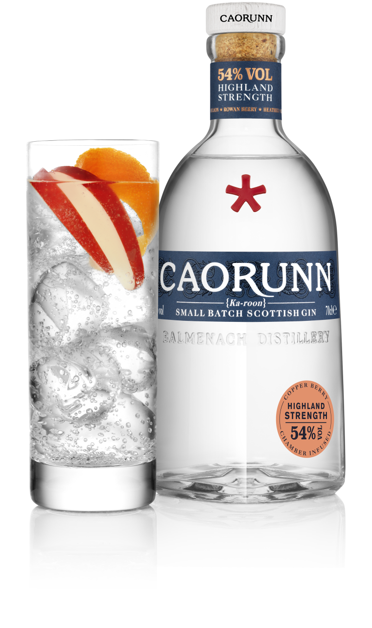 Caorunn Highland Strength 70cl Bottle With Serve