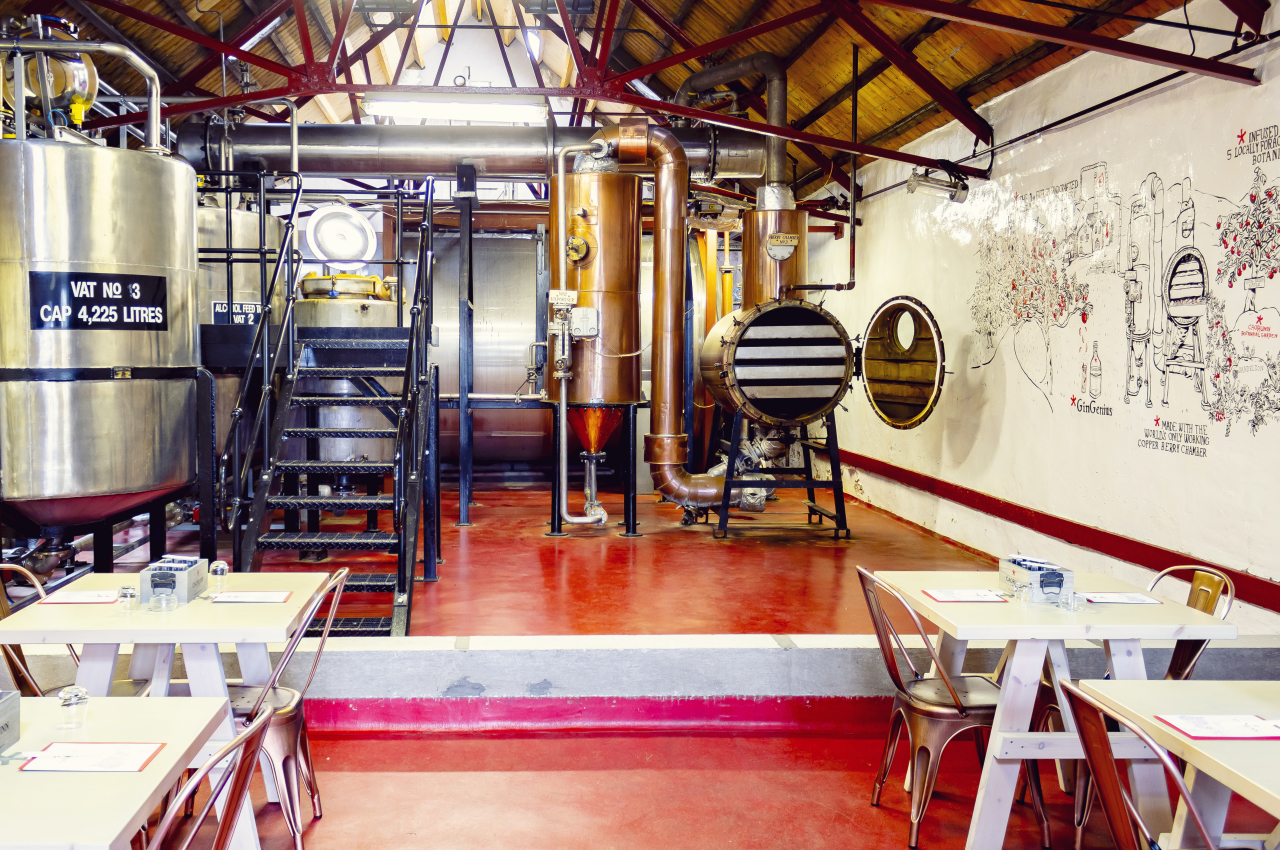 Caorunn Distillery Production Area 004