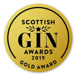 Gin Awards Caoruun Scottish Raspberry Flavoured Gin of The Year 2019 Gold