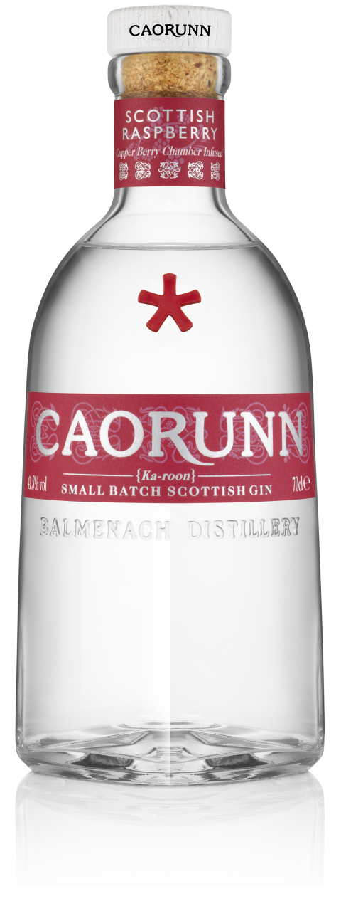 004a Caorunn Scottish Raspberry 70cl Bottle PNG