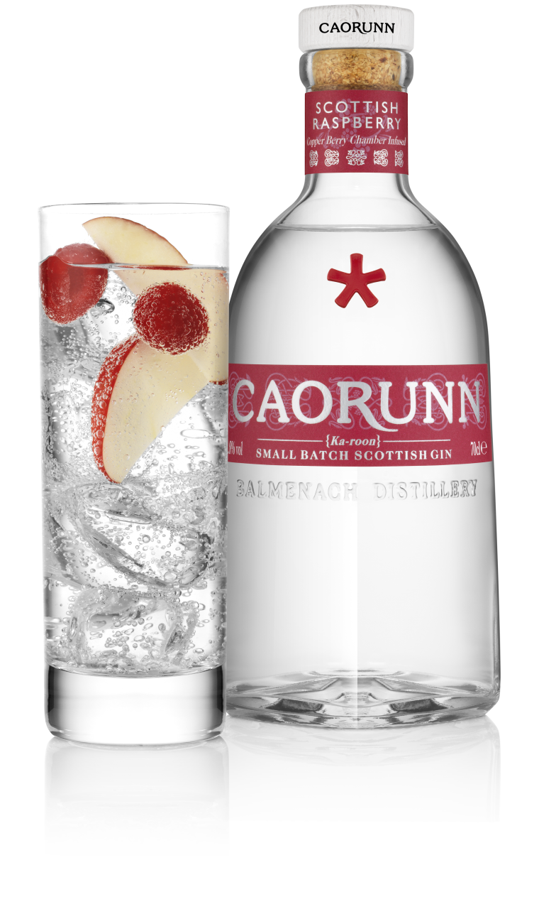 Caorunn Scottish Raspberry 70cl Bottle With Serve