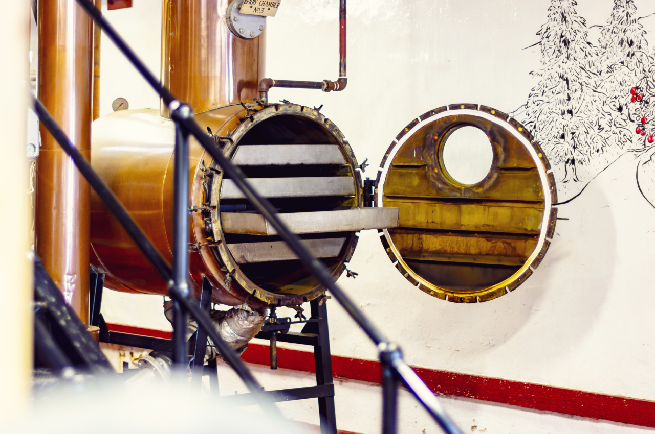 Caorunn Distillery Copper Berry Chamber 004