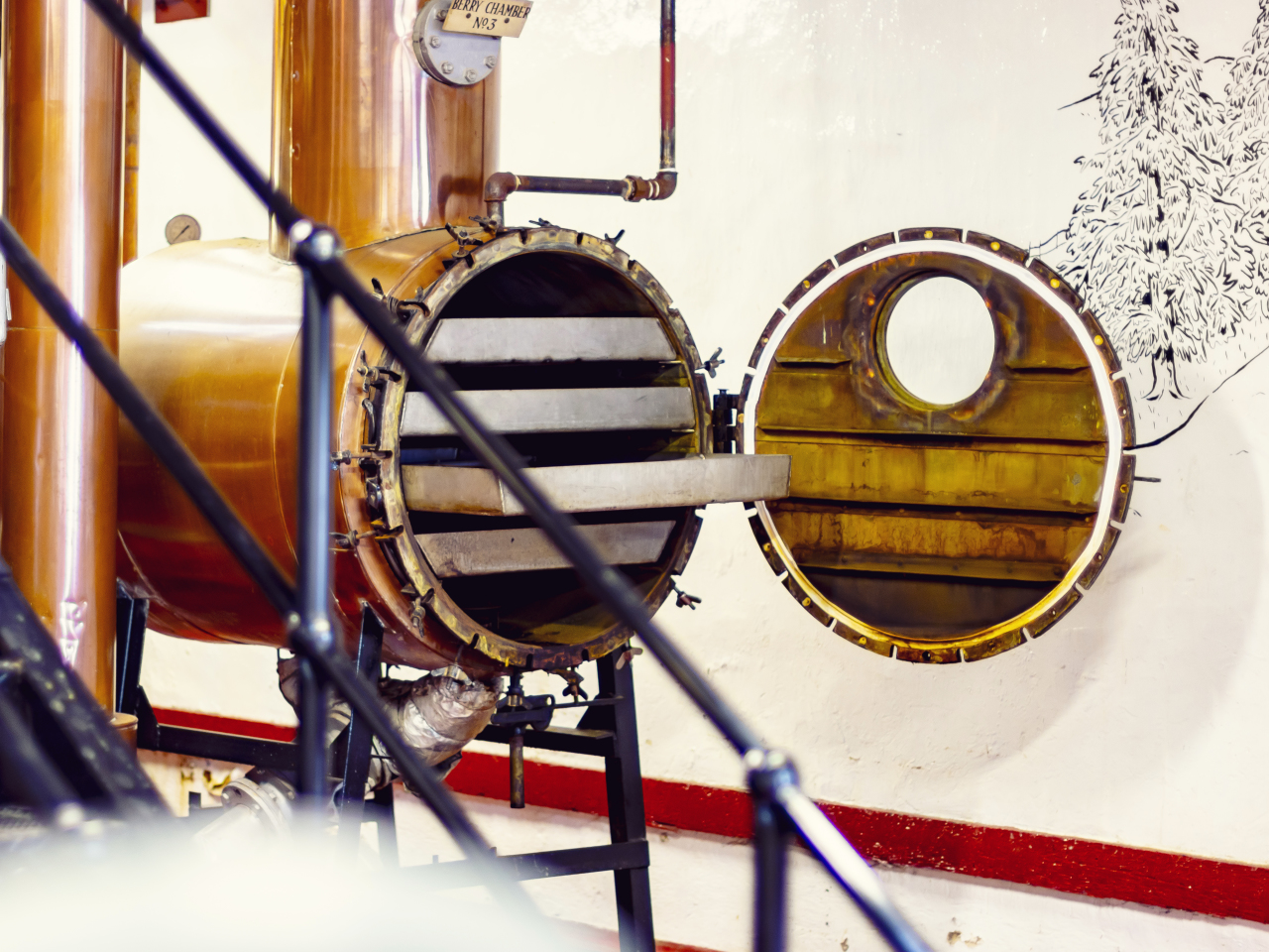 Caorunn Distillery Copper Berry Chamber 004