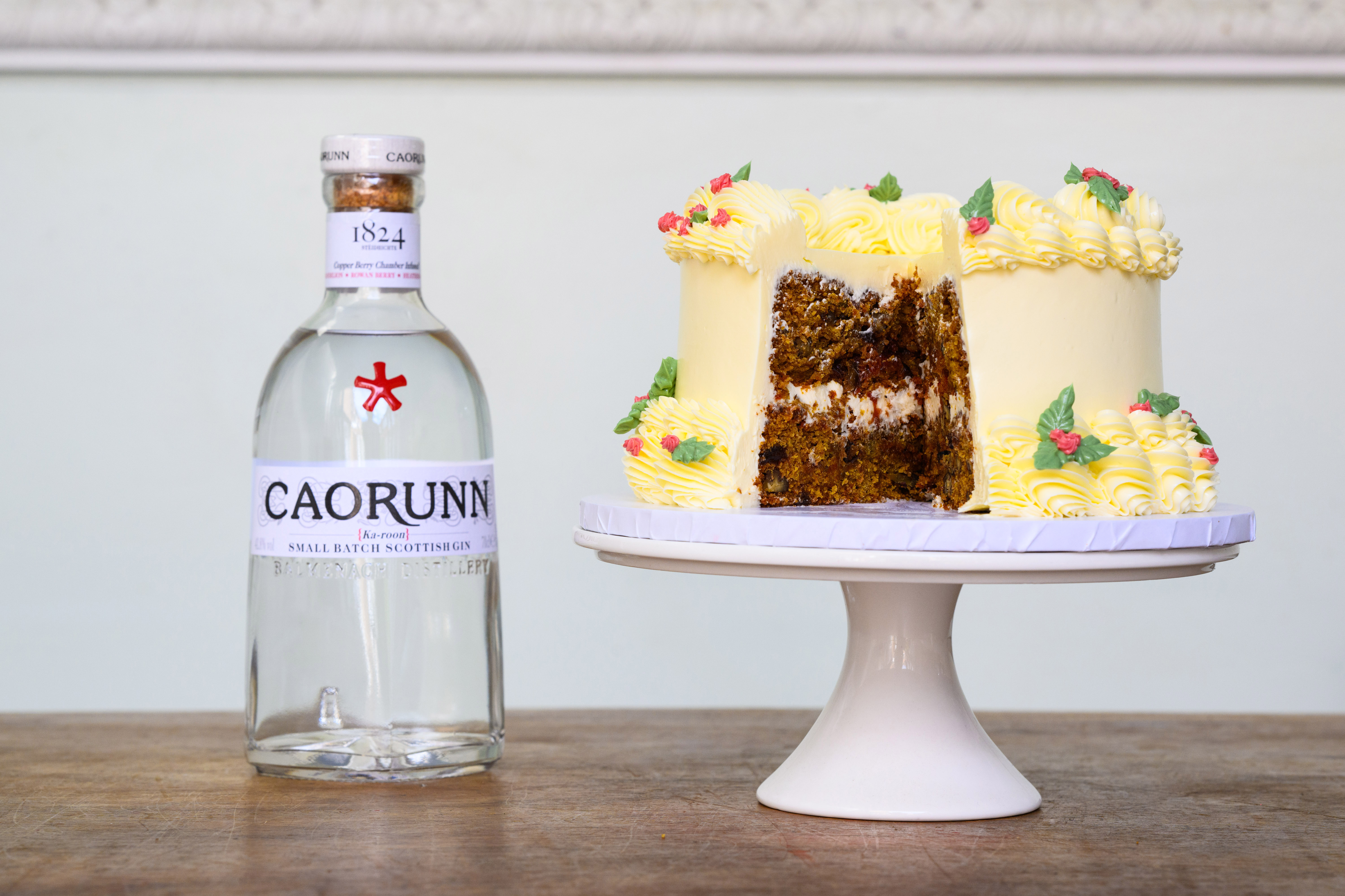 Caorunn Christmas Cake