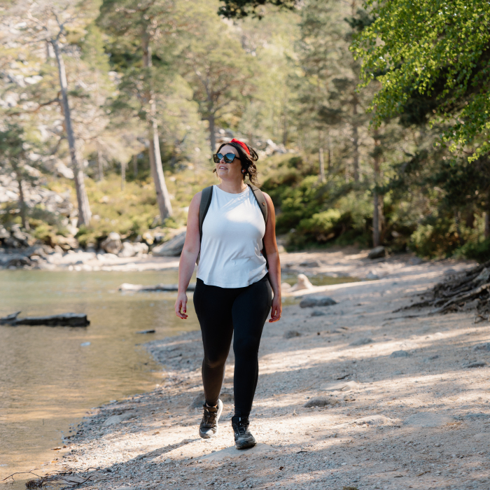 Juila Bryce walking 