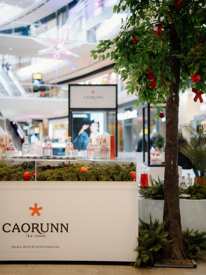 Caorunn tasting at st james quarter edinburgh